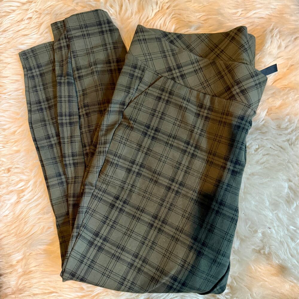 Torrid plaid skinny pants